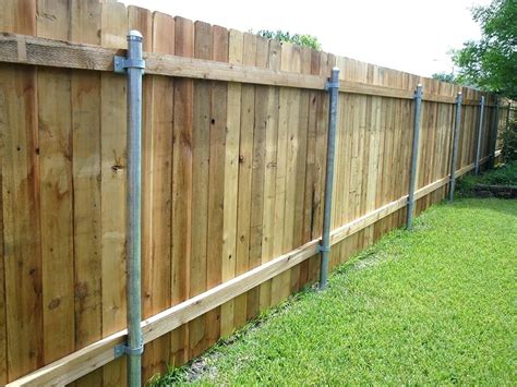 how to box metal fence posts|installing metal fence posts.